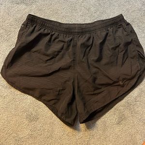 Black Nike DriFit Running Shorts